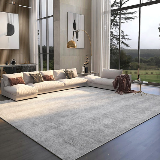 Modern Nordic Light Luxury Gray Carpets for Living Room