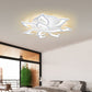 LED Acrylic Panel Chandelier Modern Geometric Modeling Design Ceiling Lamp