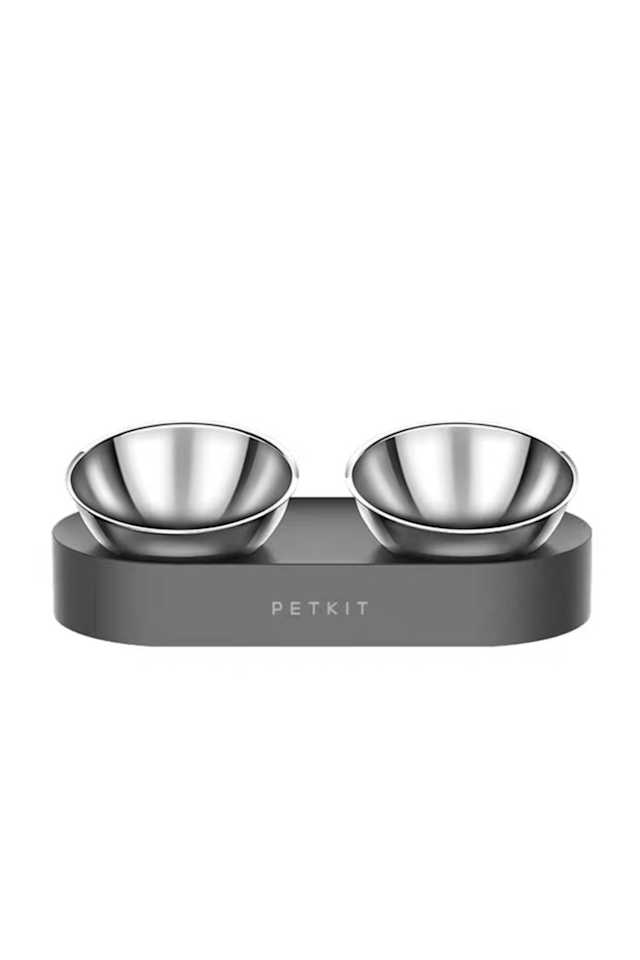 Petkit - Adjustable Stainless Steel Double cat and dog bowl