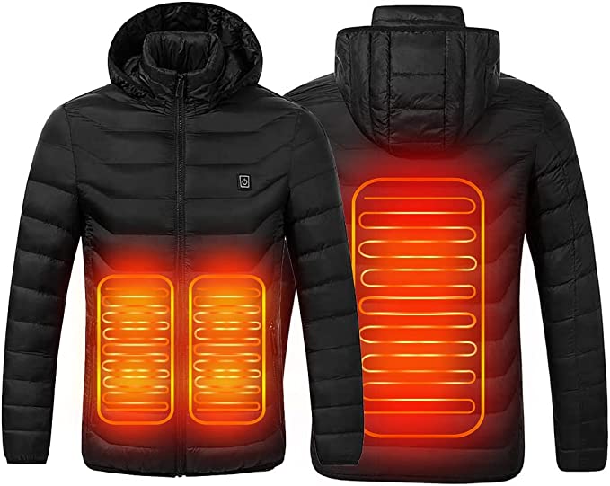Unisex Heated Jacket Heating Coat Electric