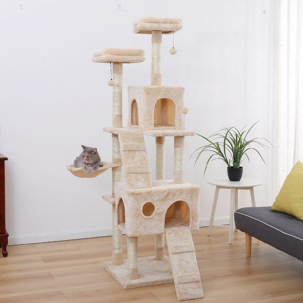 Kitty Tower Climbing Cat Tree With Cat Scratching Posts
